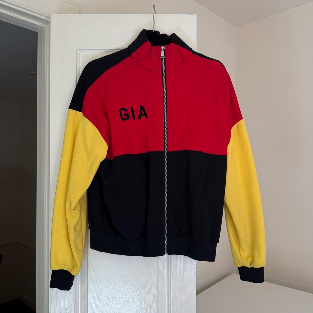 I.AM.GIA Colorblock Zip-Up Jacket